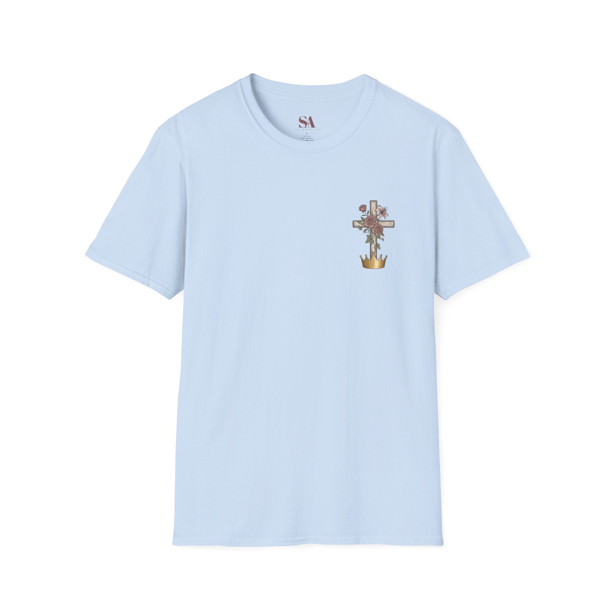 Old Rugged Crows T-Shirt — Floral Christian Faith Tee