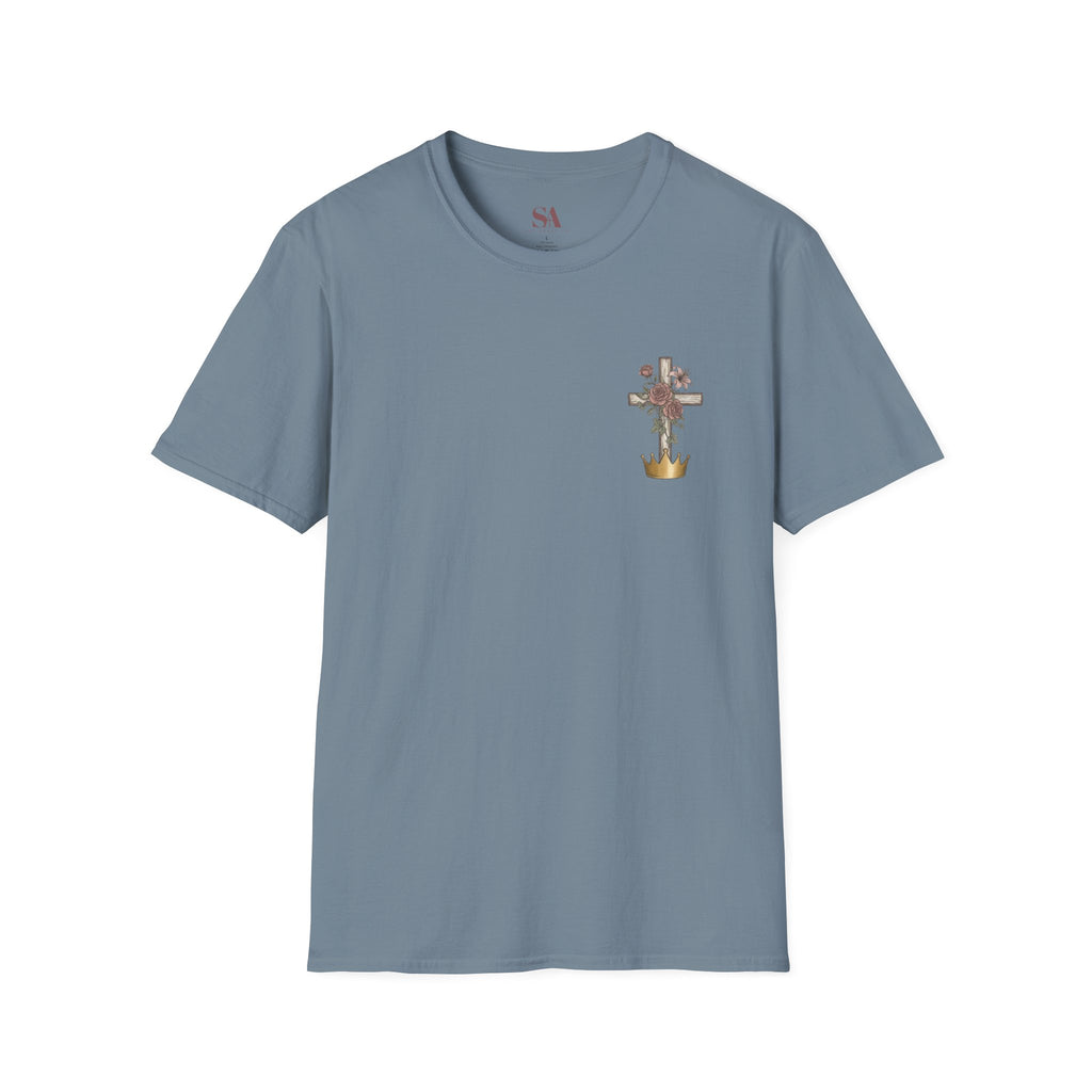 Old Rugged Crows T-Shirt — Floral Christian Faith Tee