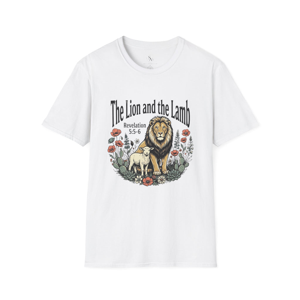 The Lion and the Lamb T-Shirt — Revelation 5:5-6 Faith Tee