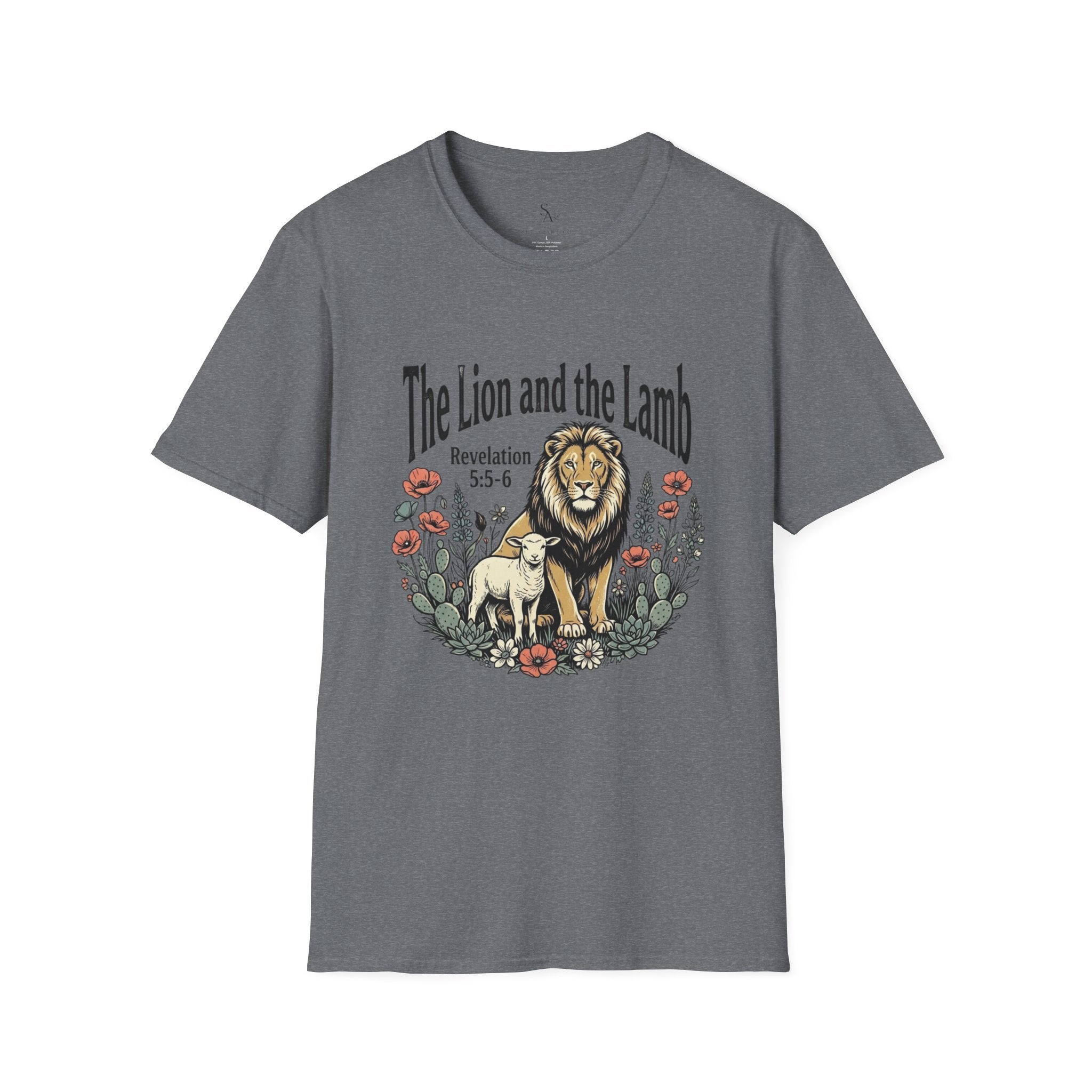 The Lion and the Lamb T-Shirt — Revelation 5:5-6 Faith Tee