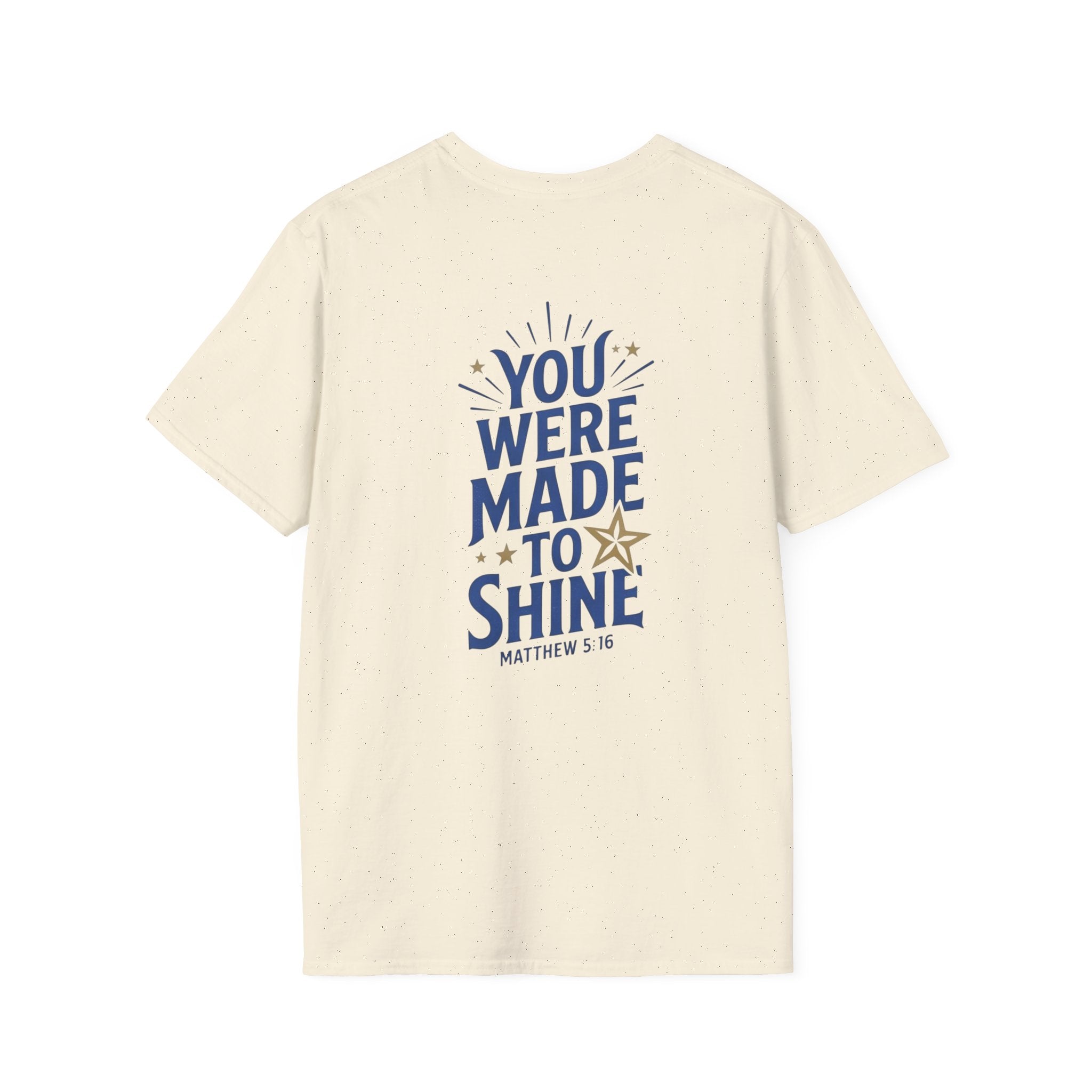Gold Crown Pocket Tee — Minimal Royal Graphic T-Shirt