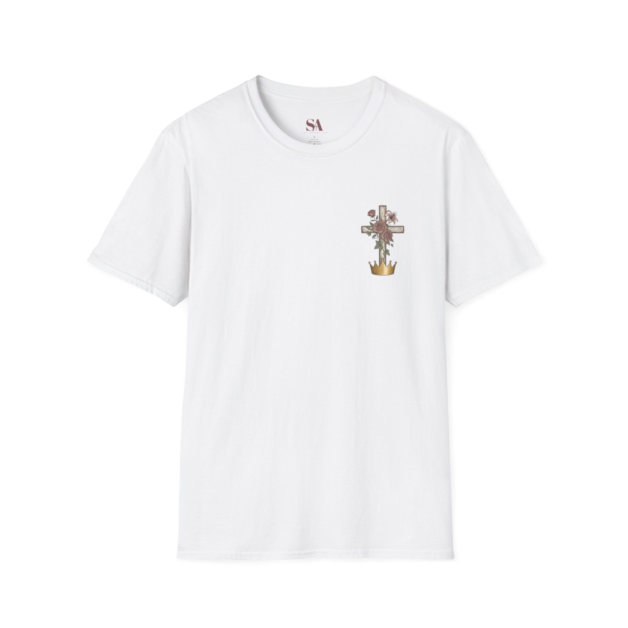 Old Rugged Crows T-Shirt — Floral Christian Faith Tee