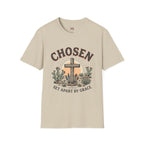 Chosen Cross T‑Shirt — "Chosen: Set Apart by Grace" Christian Tee