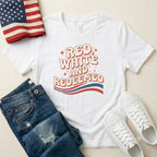 Patriotic "Red, White and Redeemed" T-Shirt