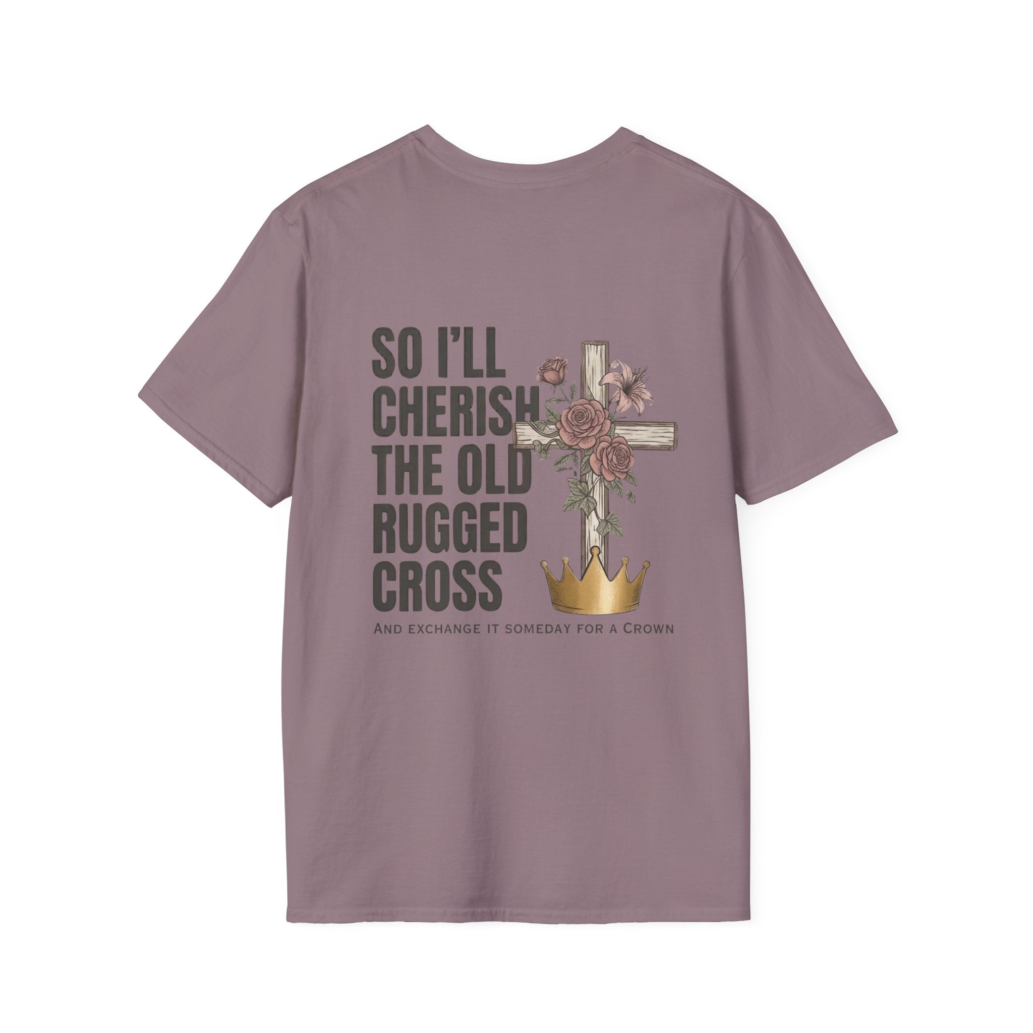 Old Rugged Crows T-Shirt — Floral Christian Faith Tee
