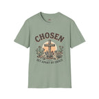 Chosen Cross T‑Shirt — "Chosen: Set Apart by Grace" Christian Tee