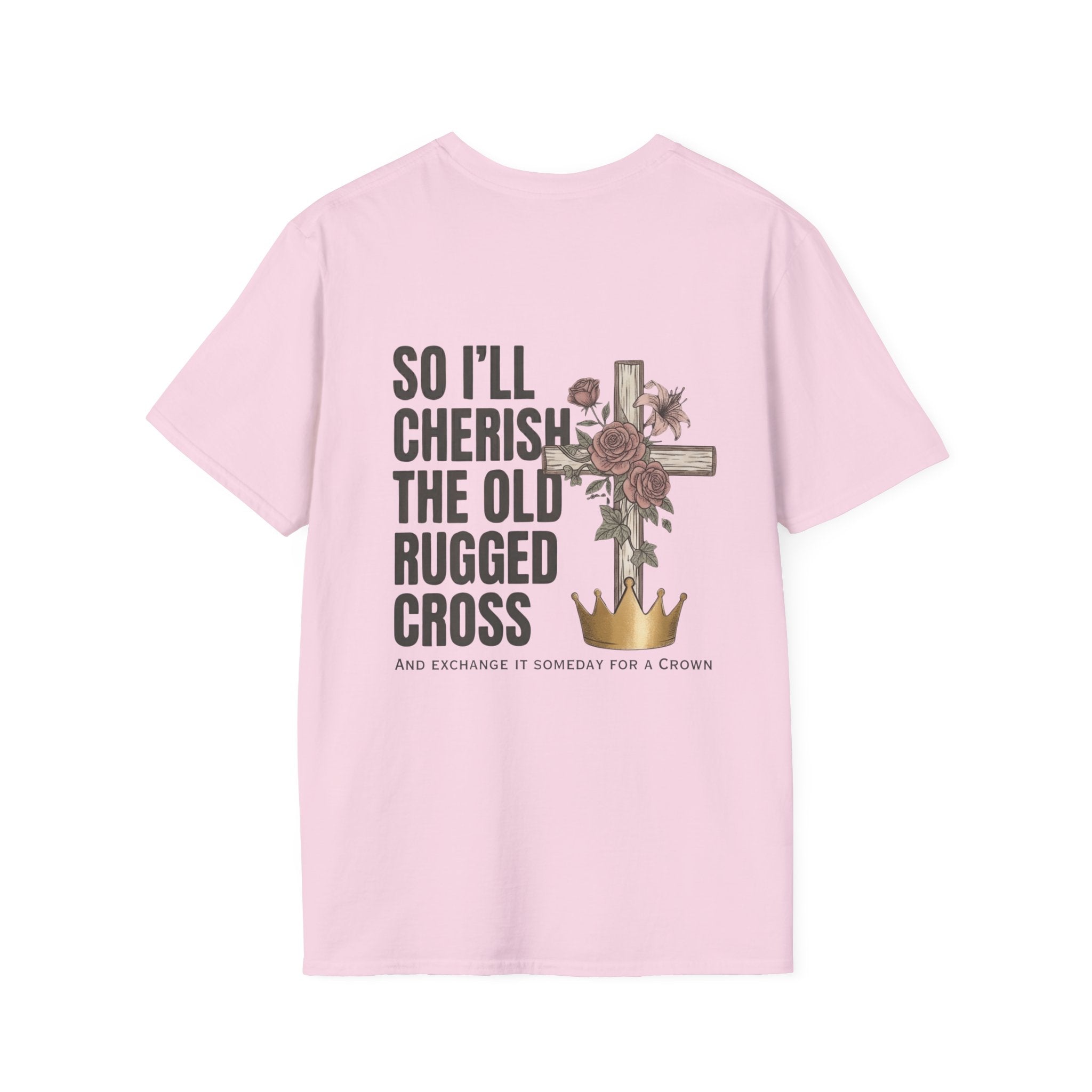 Old Rugged Crows T-Shirt — Floral Christian Faith Tee