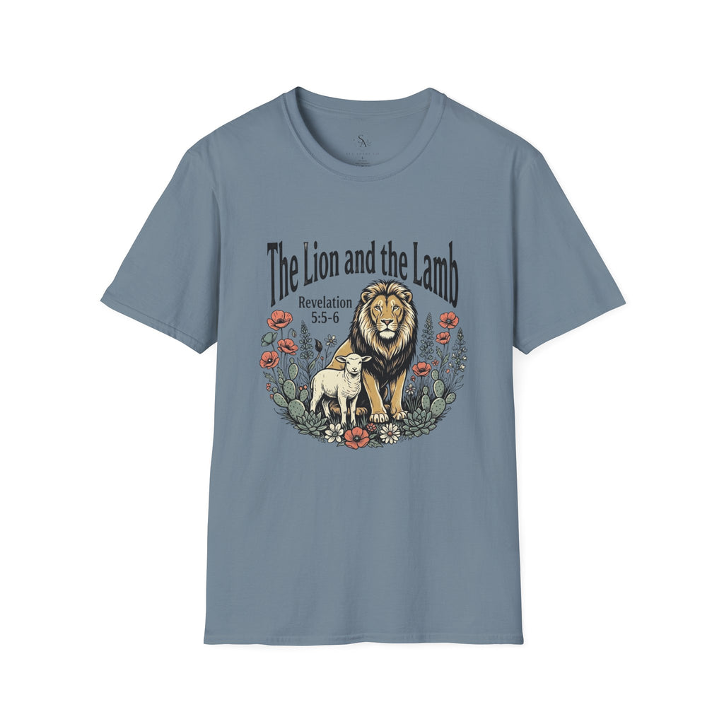 The Lion and the Lamb T-Shirt — Revelation 5:5-6 Faith Tee